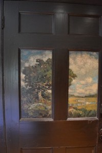 Door in the dining room, Florence Griswald home.