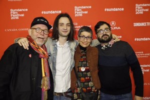 The Joris Peyrafitte family at Sundance, January 2016